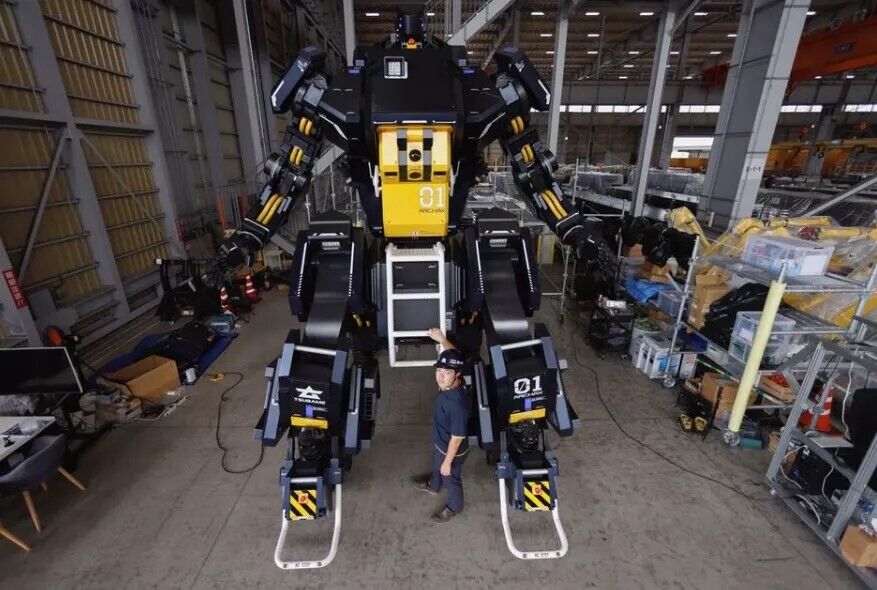 В Японии создали гигантского робота, похожего на Gundam, ценой в $3 млн. Фото