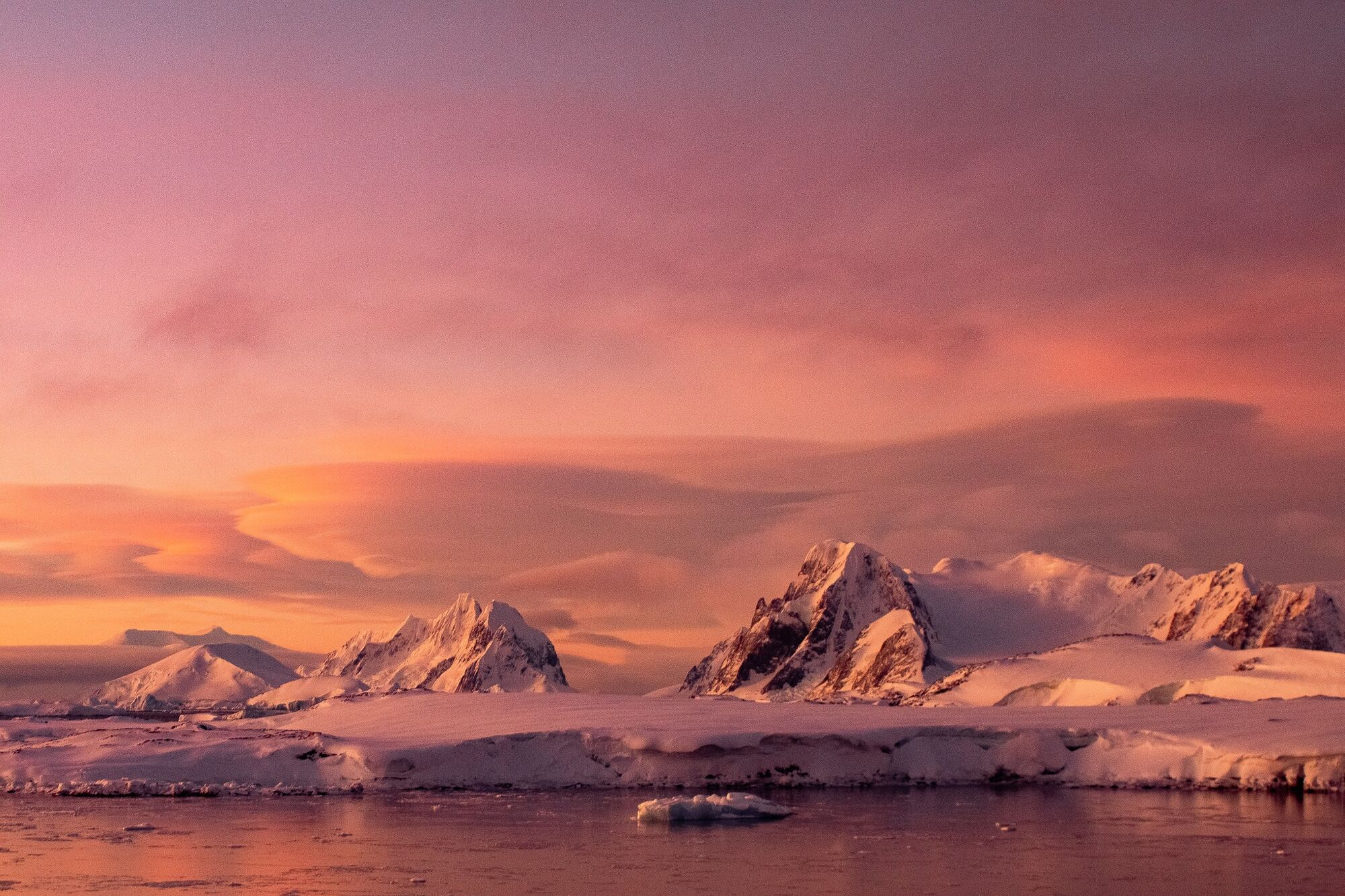 Антарктида раптом стала марунового кольору: фантастичні фото