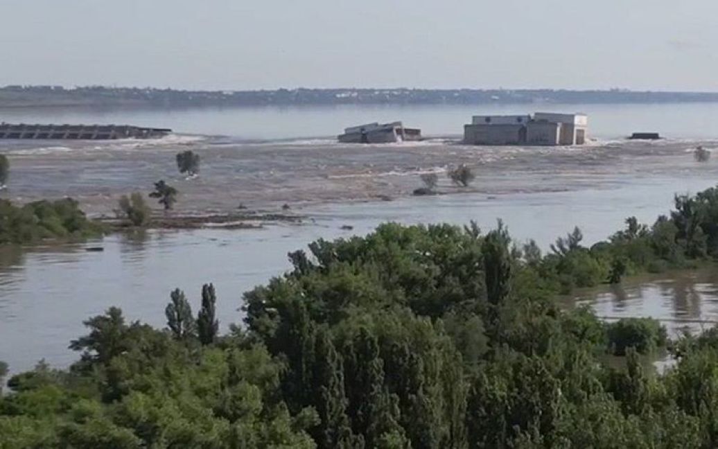Масштабы затопления: как выглядит Каховское водохранилище до и после (новое видео)