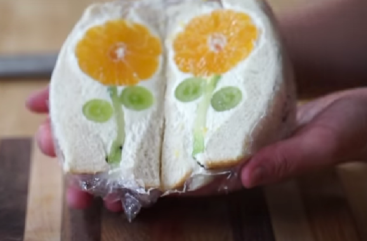 Японский фруктовый сэндвич сандо: как приготовить дома