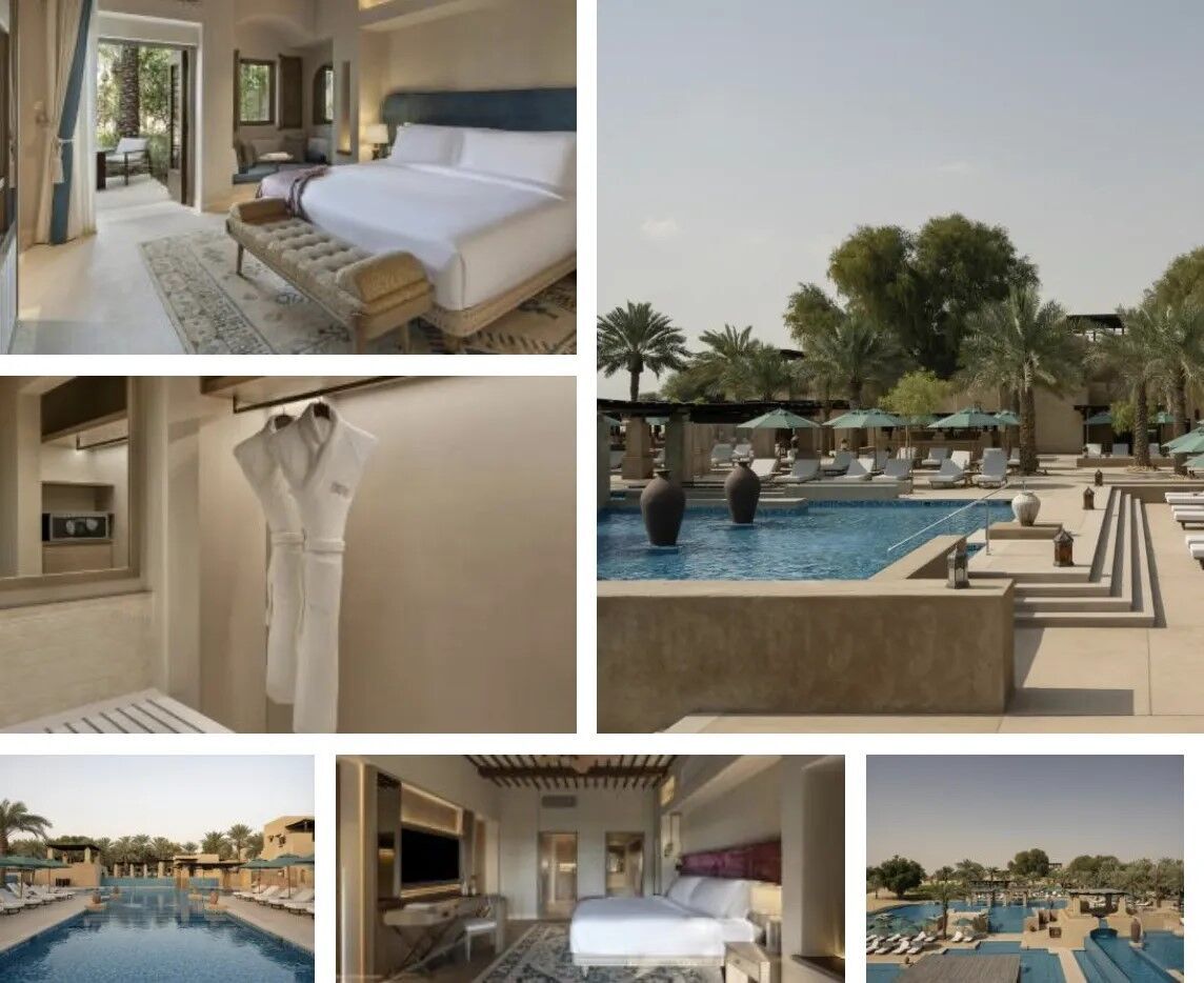 Восемь невероятных гостиниц в ОАЭ посреди пустыни. Фото