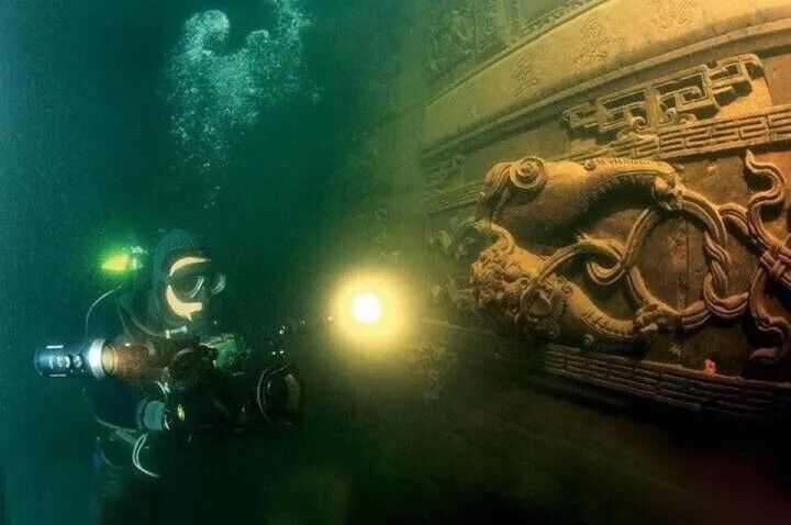 Загадочный город под водой – историческая реликвия Китая