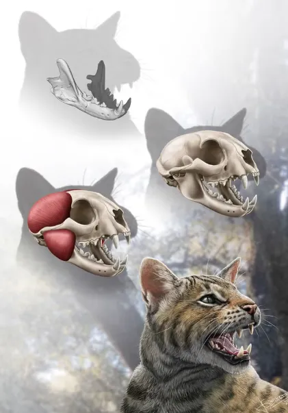 В Испании обнаружили новый вид доисторических кошек, живших около 15,5 млн лет назад