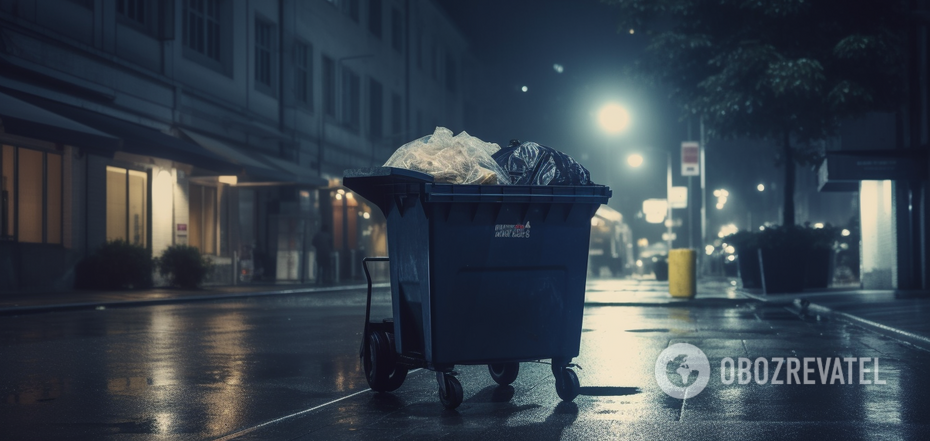 Приметы о негативных последствиях, которые возникнут, если выносить мусор в темное время суток