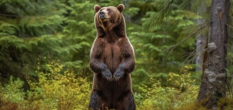 Что нужно делать, если вы увидели медведя в дикой природе – как себя вести,  когда увидел медведя в дикой природе