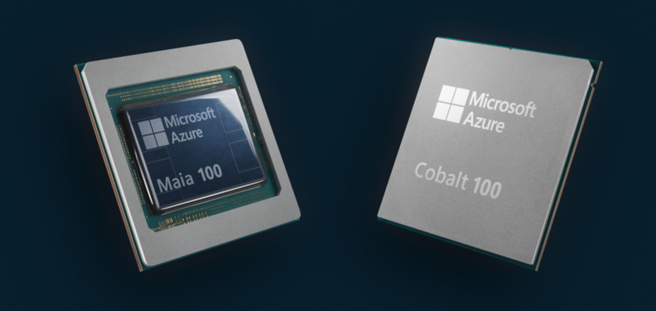 Чіп Maia 100 і Cobalt 100 від Microsoft
