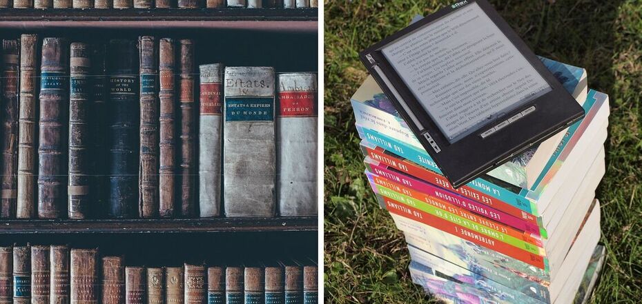 Сравнение классических книг и современной литературы