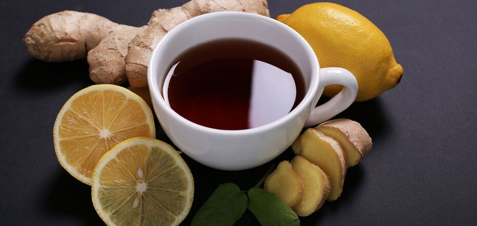 Рецепт приготовления чая с лимоном и имбирем
