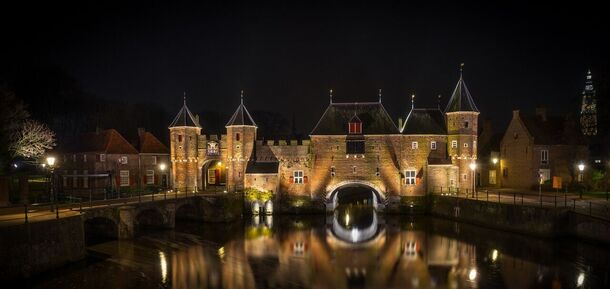 Амерсфорт в Нидерландах получил титул 'города года'. Фото живописного европейского уголка