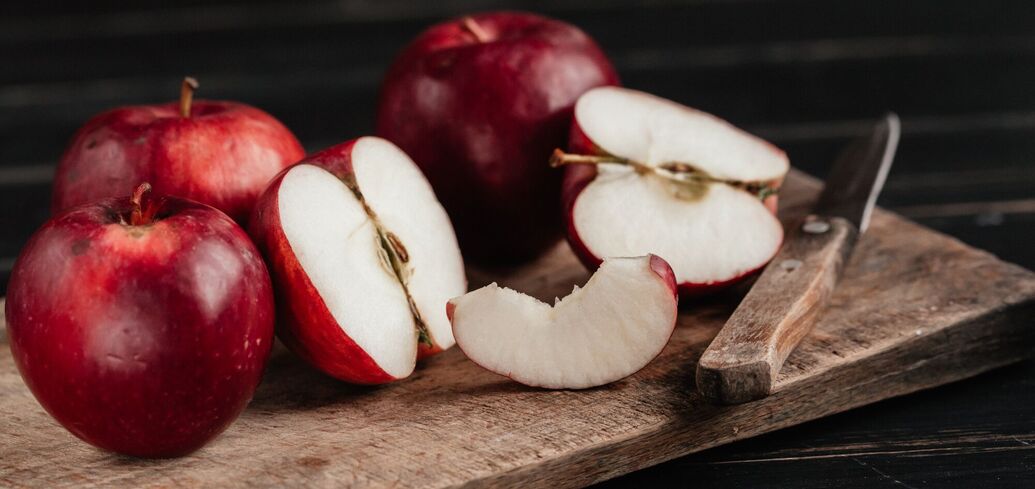 Предотвращение обесцвечивания и потемнения яблок