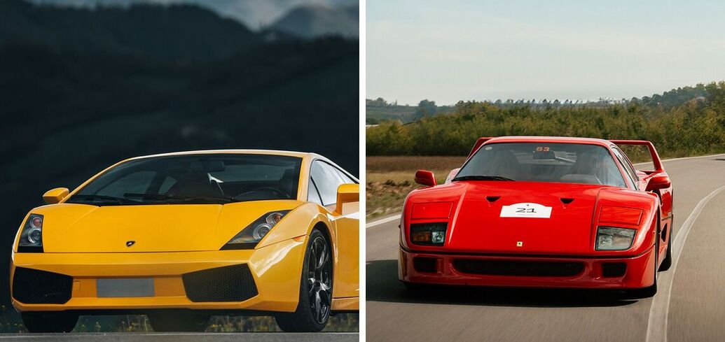 Порівняння особливостей автомобілів Lamborghini та Ferrari
