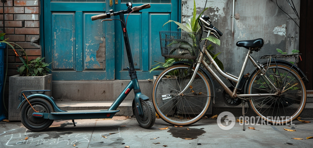 Який вид транспорту обрати електросамокат чи велосипед