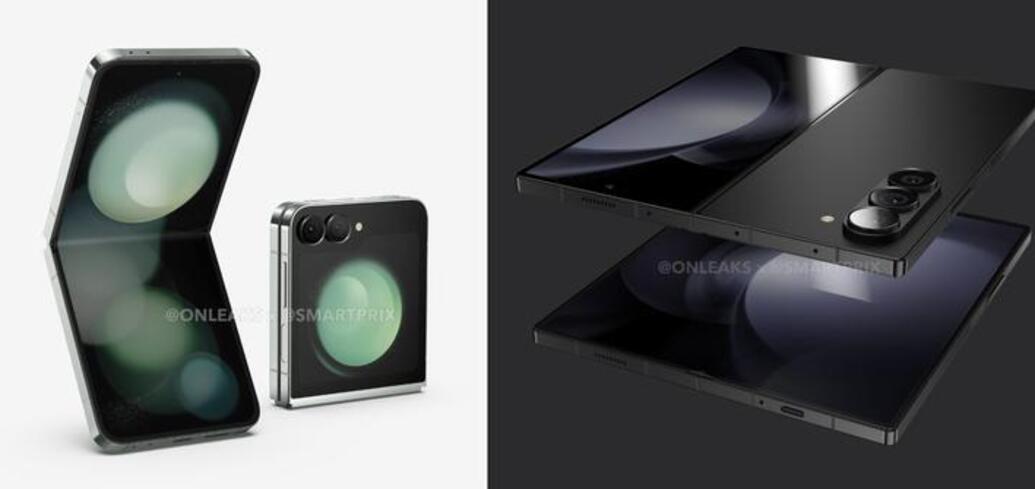 Стало відомо, які кольори отримають смартфони Samsung Galaxy Fold 6 і Galaxy Flip 6