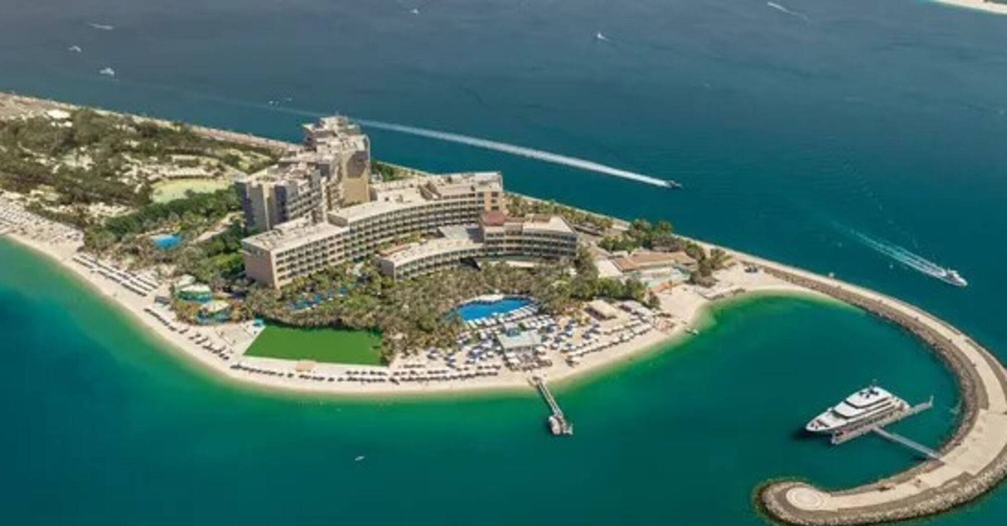 Найкращий пляж: готель Rixos у Дубаях отримав сертифікат Блакитного прапора
