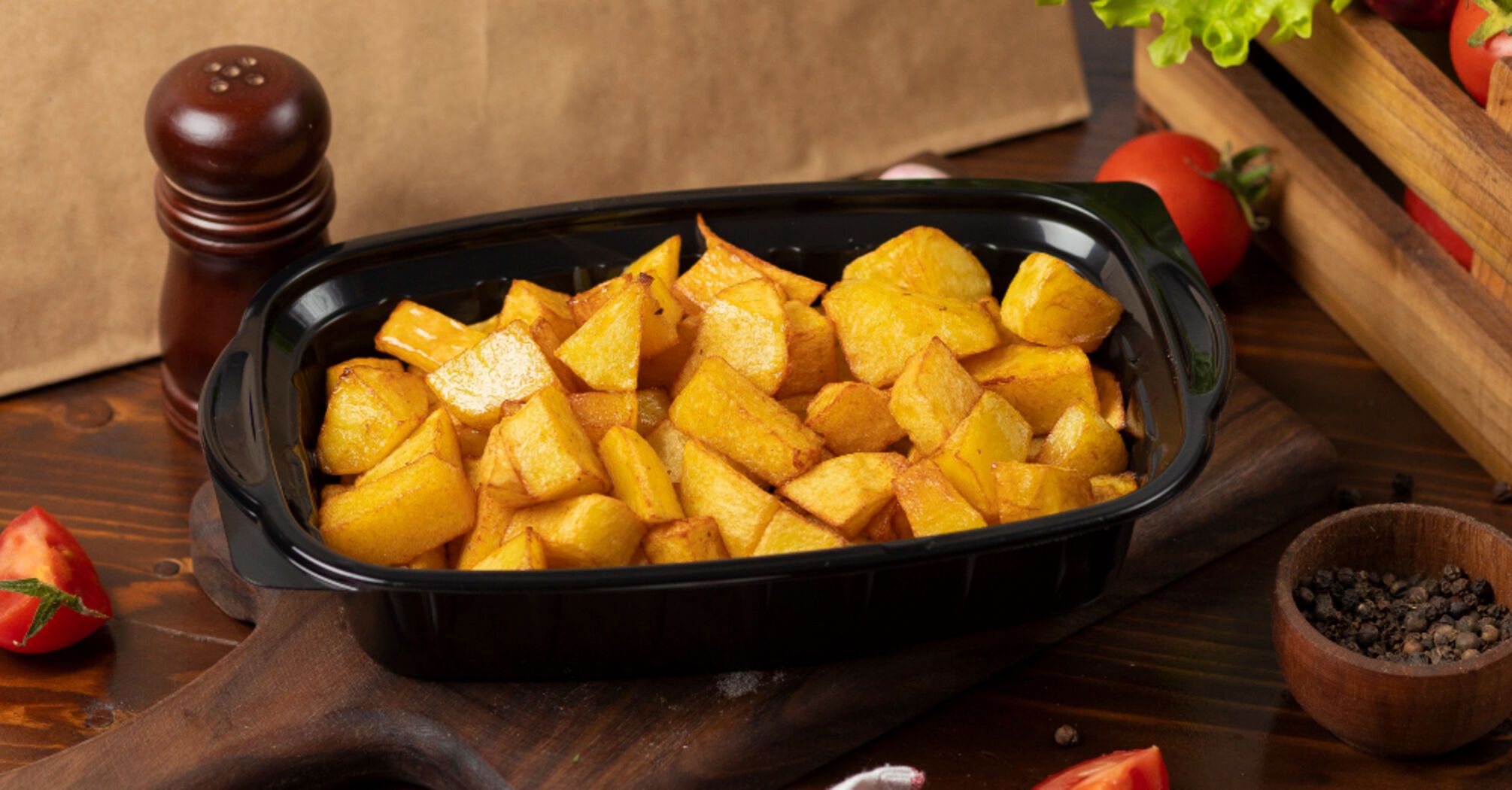 Печена картопелька з ароматною скоринкою: смачний рецепт