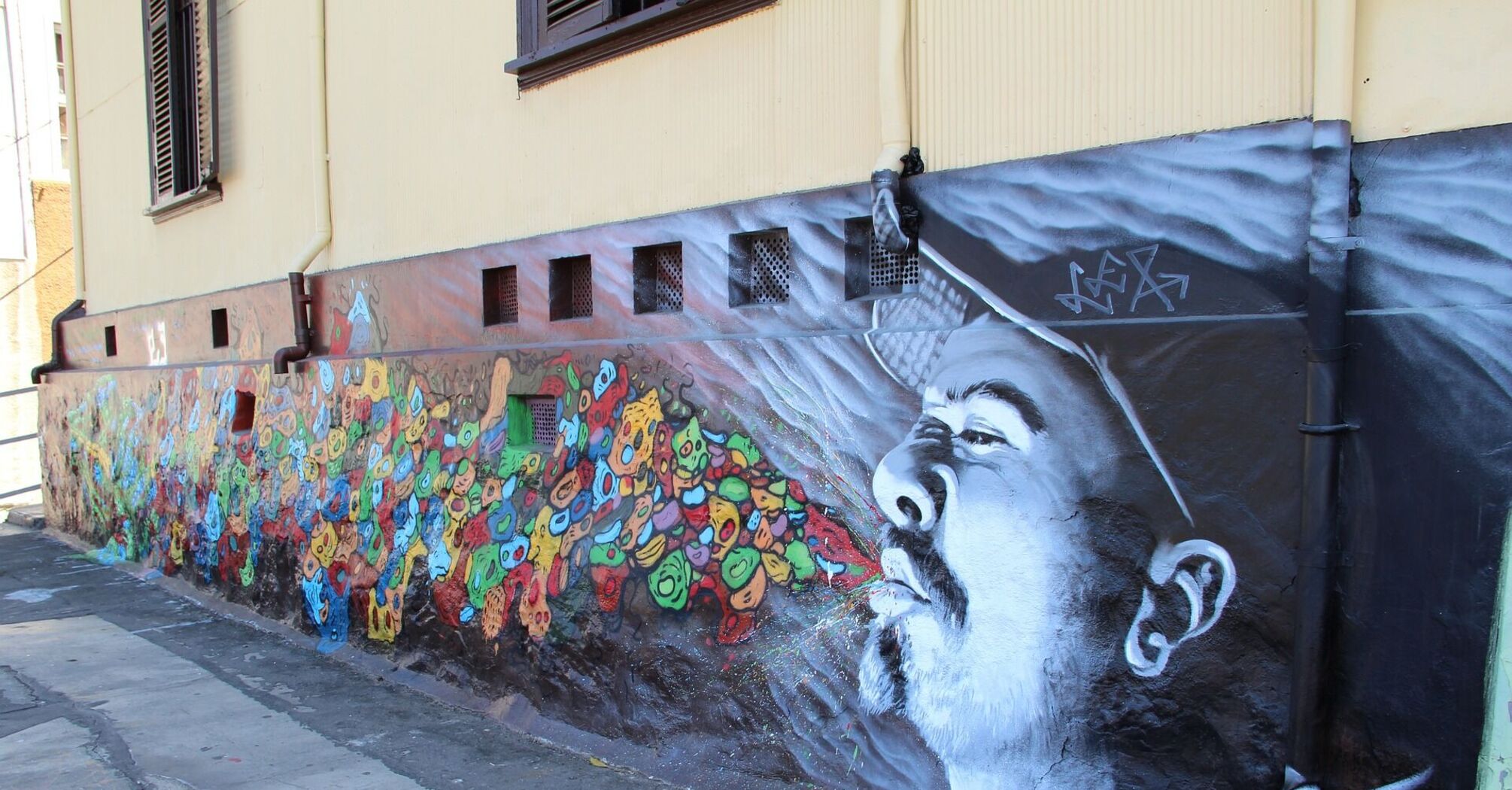 Муралы, фрески и граффити: путешествие в  'столицу' монументальной живописи – Вальпараисо